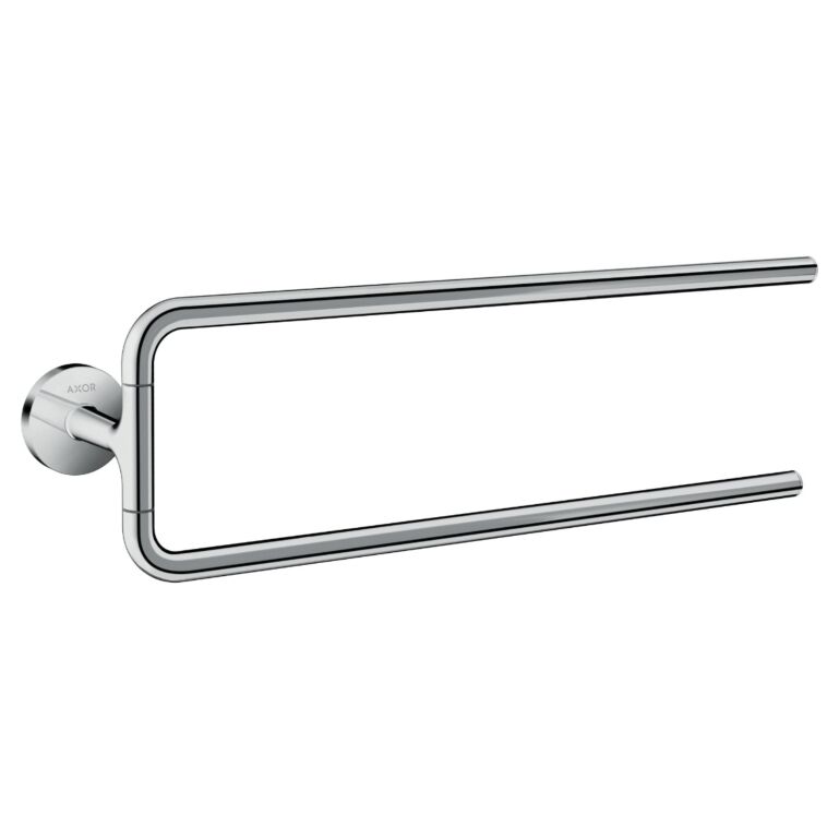 Hansgrohe Axor Universal Circular Chrome Twin-Handle Towel